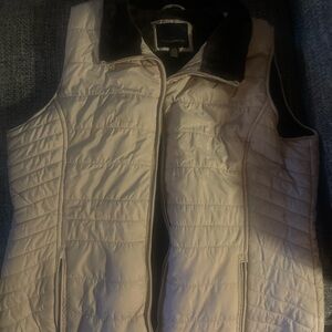 Lined puffer vest